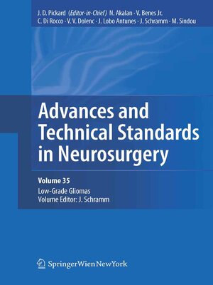 cover image of Advances and Technical Standards in Neurosurgery, Volume 35